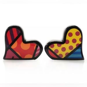 Britto Heart Salt & Pepper Shaker Set